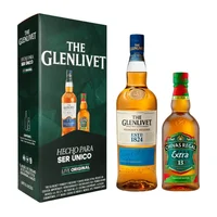Whisky The Glenlivet Founders Reserve 700 ml con Chivas Regal Extra-13 200ml