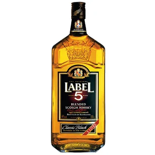 Whisky Label 5 Blended Scotch 1 L
