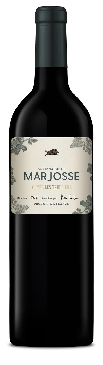 Anthologie de Marjosse Cuvée les Truffiers, Merlot, Bordeaux, Entre-Deux-Mers, 2018