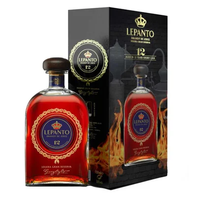 Brandy Lepanto 12A Solera Gran Reserva 700 ml