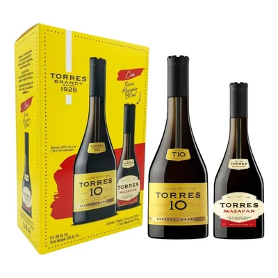 Brandy Torres 10 700 ml C/Mazapán 350ml