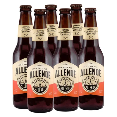 Cerveza Allende India Pale Ale N/R 355ml (6 Bt)
