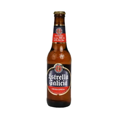 Cerveza Artesanal Lager Estrella Galicia Especial 330ml