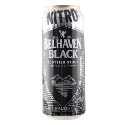 Cerveza Belhaven Black 1 Pieza Lata 440ml