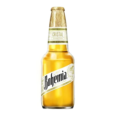 CERVEZA BOHEMIA CRISTAL BOTELLA 355ML