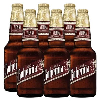 Cerveza Bohemia Obscura Vienna N/R 355 ml (6 Pzas)
