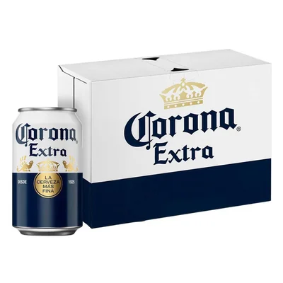 Cerveza Cerveza Corona Extra Clara 330ml con 12 latas