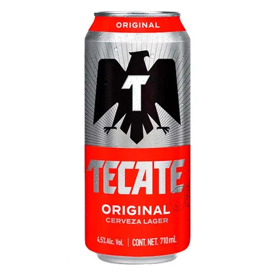 Cerveza Clara Tecate Original Lata 710 ml
