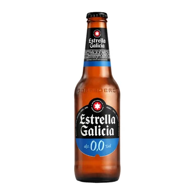 CERVEZA ESTRELLA GALICIA 0,0 330ML