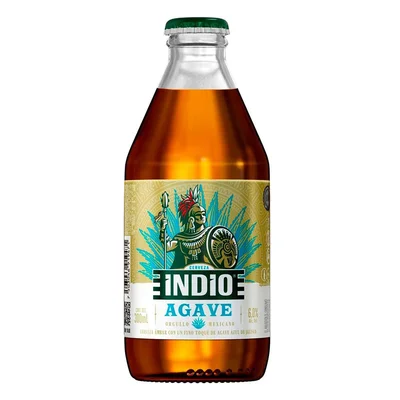 Cerveza Indio Agave 6 Piezas 300 ml Botella