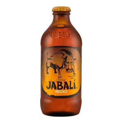 CERVEZA JABALI HELLESBOCK 355ML