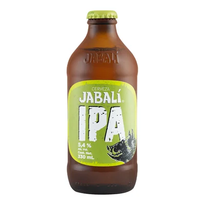 CERVEZA JABALI IPA 330ML