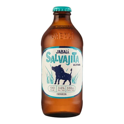 CERVEZA JABALI SALVAJITA 330ML