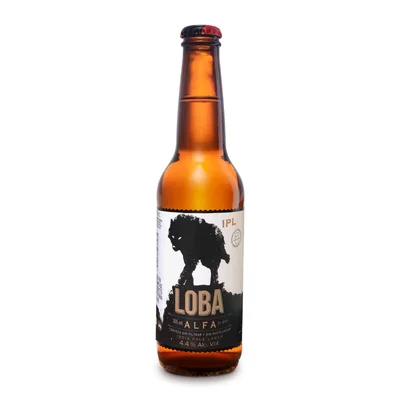 CERVEZA LOBA ALFA BOTELLA 355ML