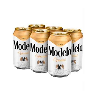 Cerveza Modelo Especial 6 Latas de 355ml c/u