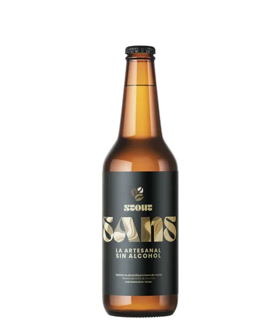Cerveza Sans Session Stout Cero 355 ml