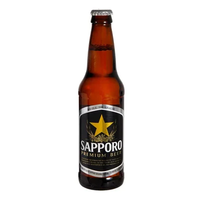 Cerveza Sapporo Botella 355ml