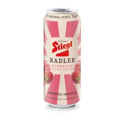 Cerveza Stiegl Radler Frambuesa Lata 500ml