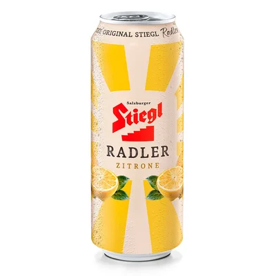 Cerveza Stiegl Radler Limon Lata 500ml