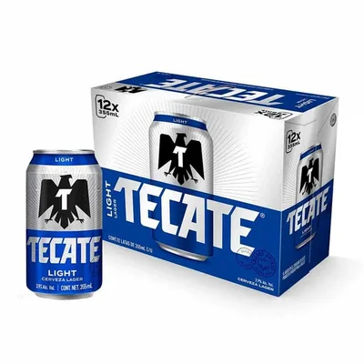 CERVEZA TECATE LIGHT 12-PACK LATA 355ML