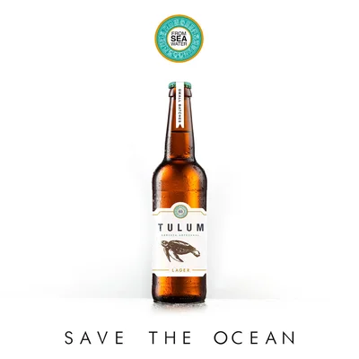 Cerveza Tulum Lager Botella 355ml