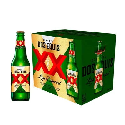 CERVEZA XX LAGER 12-PACK BOTELLA 355ML