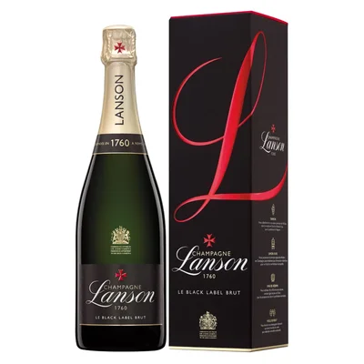 Champagne Lanson 1760 Le Black Label Brut 750 ml