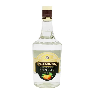 Flamingo Licor de Naranja Triple Sec 1L