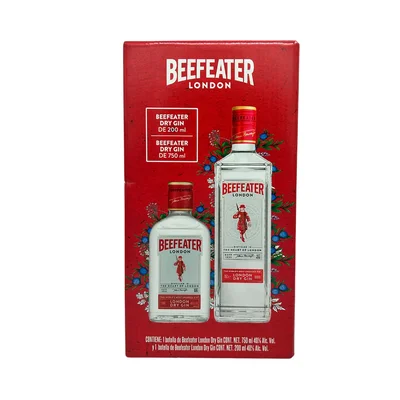 GINEBRA BEEFEATER 750ML+ BEEFEATER 200ML