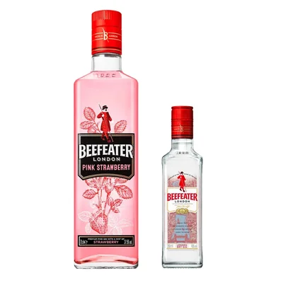 GINEBRA BEEFEATER BLACKBERRY 700ML + GINEBRA BEEFEATER 375ML