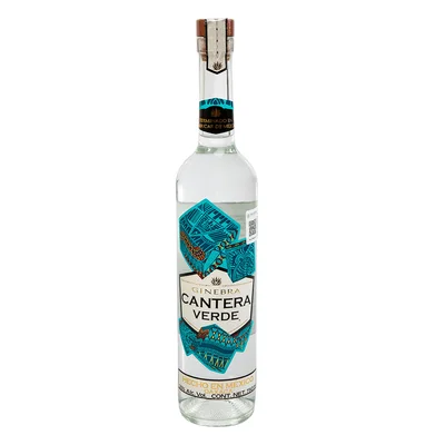 Ginebra Cantera Verde Agave Verde 750ml