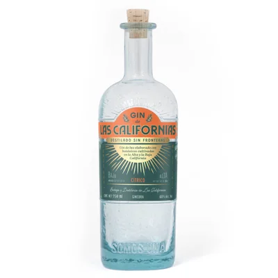 Ginebra De Las Californias Citrico 750 ml