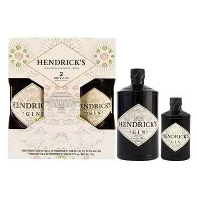Ginebra Hendricks 750 ml C/375 ml
