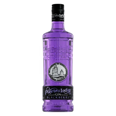 Ginebra Puerto De Indias Blackberry 750ml