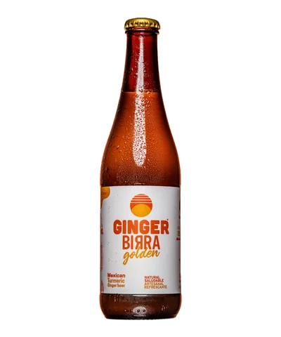 GINGER BEER TURMERIC FERM SIN/ALC 355ML