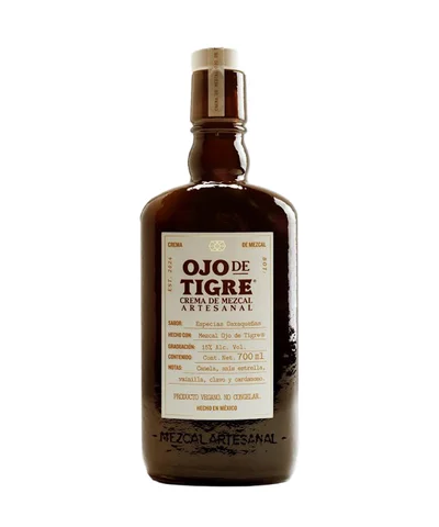 Licor Crema de Mezcal Artesanal Ojo de Tigre 700 ml