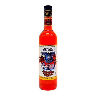 Licor de Agave Espina Azul Frutos Rojos 1000 ml