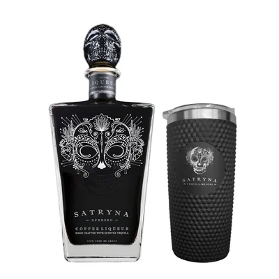 Licor de Café Con Tequila Satryna 750 Ml + Termo Satryna