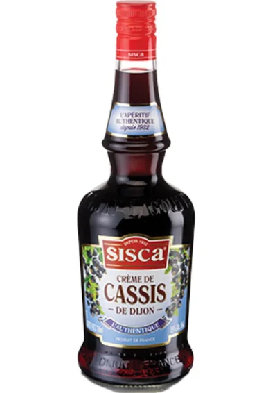 Licor de Casis Sisca 750 mL