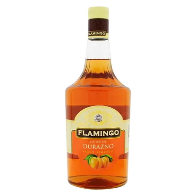 LICOR DE DURAZNO FLAMINGO 1000ML
