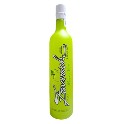 Licor De Vodka Zaverich Manzana Verde 1 L