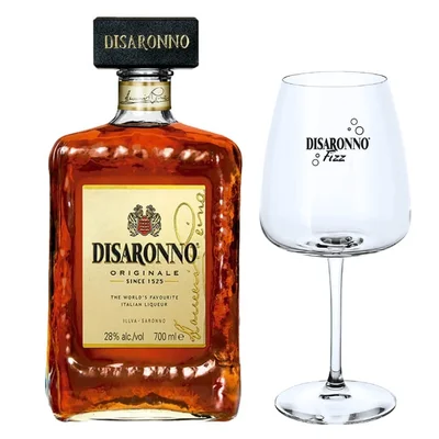 Licor Disaronno Amareto 700 ml C/Copa Disaronno