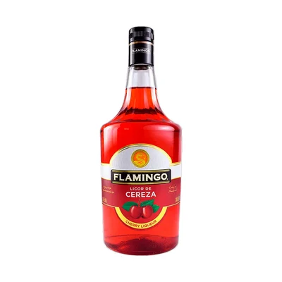 Licor Flamingo De Cereza 1000 ml.