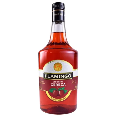 Licor Flamingo De Cereza 1L