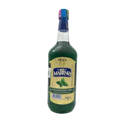 LICOR SAN MARINO MENTA VERDE 1000ML