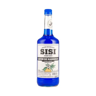 Licor Sisi de Curazao Azul 1000 ml