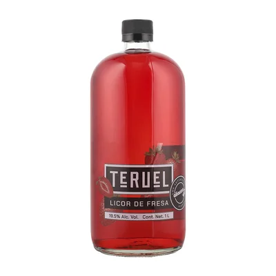 Licor Teruel de Fresa 1L