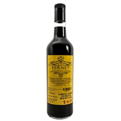 Licor Wind 4 Fernet 750 ml.