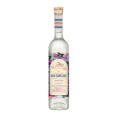 Mezcal 400 Conejos Cristalino 700ml