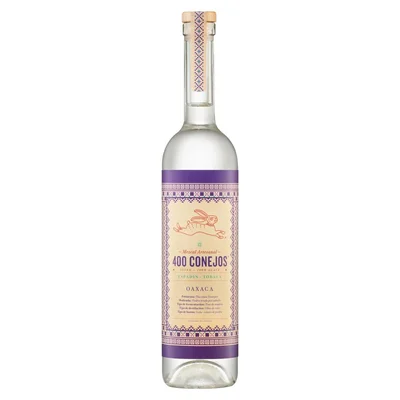 MEZCAL 400 CONEJOS ESPADÍN-TOBALÁ 700ML